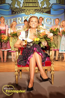 Barbara Stadler - Bayerische Bierk&ouml;nigin 2011