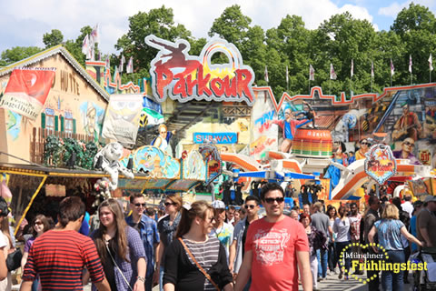 Fr&uuml;hlingsfest bei Tag