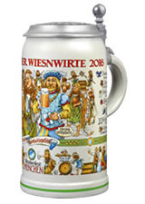 Neuer Wirtekrug 2016 mit Zinndeckel